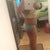 Day before surgery - lost even more booty while working out. Notice belly overlap