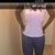 Size 10 suit, not looking too curvasious but I don't have a big flabby belly anymore
