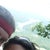 Ignore the sweat (I was on a hike) =/ This is a 3/4 view of my nose! ugh, big dislike!
