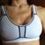 This sports bra is ALSO awesome :) sweat bands and all! :) post op day 7.