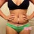 This is my "gonna have an itty bitty waist & a round thing in ur face" pose! Look how close my fingers are to each other....yay!