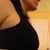 Side view of boobs and chin.