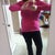 The pink shirt from PO fitting much better