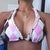 trying on some old bathing suits, they used to be huge on me!