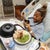 me eating