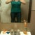 wide and flabby tummy! (excuse my work restroom =S)