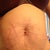 The Belly! Just enough skin to hold the stretch marks together!