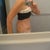 See how swollen in the back. I look like a hunch back! LOL