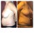 Before/after 
Somewhere between 4-5 weeks
