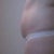 So I know from the side it is not as obvious but my tummy hangs over my underwear.