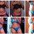 Before and 1 week post op on the top and on the bottom row is 2 weeks post op.  The uneven dimpling I had on the left side of my abs after the TT is smoothing out nicely.  I was worried it was going to require more lipo to smooth it out.