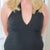 before....flat chest, large hips and big belly.... this is a swim coverup that I cant wear because it looks so bad.....