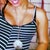 1 year after having my son & Breast Augmentation w/ push up bra!