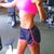 Working out! The bandade is not related to the surgery! ;)