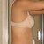 Post day 8:  Side view.  Still swellling in my lower abdomen.  Still have bruising from flank lipo.